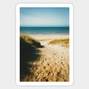 Zandvoort | Retro Cityscapes Sticker